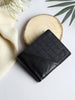 SAMTROH Men Black Artificial Leather Wallet (5 Card Slots)